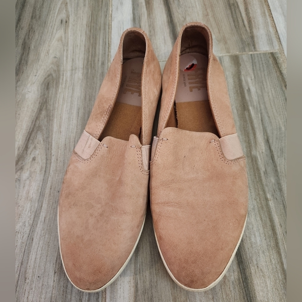 Frye Womens Melanie Slip On Shoes Size 10 Lilac Brown